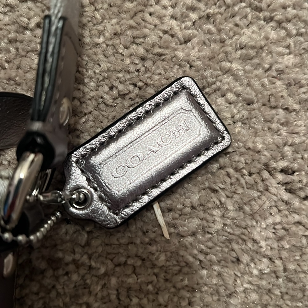 Coach Gray Signature Crossbody Bag - Picture 2 of 4